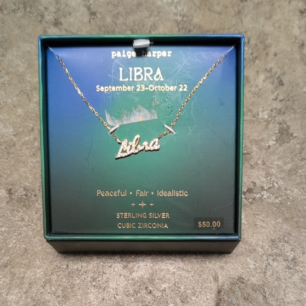 Libra Sterling Silver Necklace